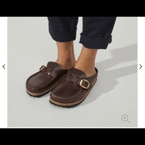 Birkenstock | Shoes | Birkenstock Buckley Grained Leather Worn Twice |  Poshmark